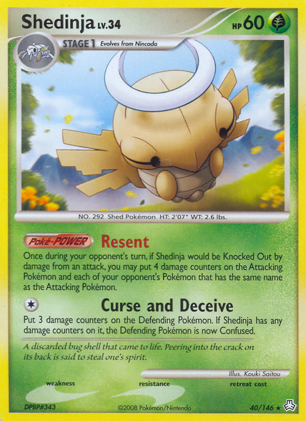 Shedinja (40/146) [Diamond & Pearl: Legends Awakened] | Mega City Incorporated