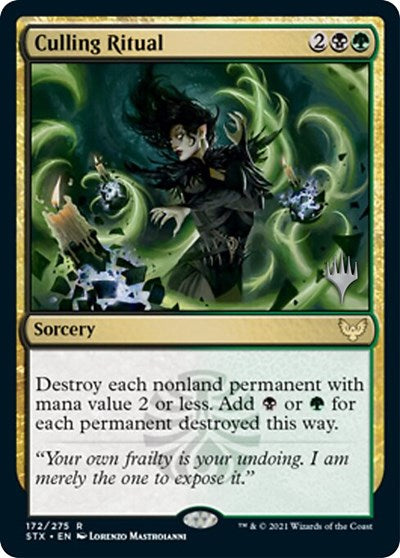 Culling Ritual (Promo Pack) [Strixhaven: School of Mages Promos] | Mega City Incorporated