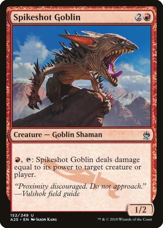Spikeshot Goblin [Masters 25] | Mega City Incorporated