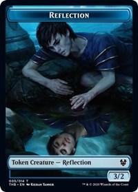 Reflection // Satyr Double-sided Token [Theros Beyond Death Tokens] | Mega City Incorporated