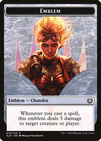 Emblem - Chandra, Torch of Defiance [Kaladesh Tokens] | Mega City Incorporated