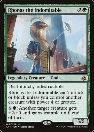 Rhonas the Indomitable [Amonkhet] | Mega City Incorporated