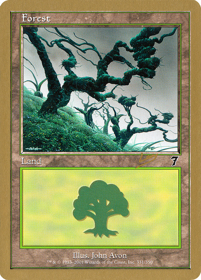 Forest (rl331) (Raphael Levy) [World Championship Decks 2002] | Mega City Incorporated