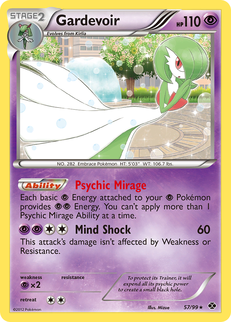 Gardevoir (57/99) [Black & White: Next Destinies] | Mega City Incorporated