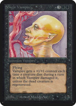 Sengir Vampire [Limited Edition Alpha] | Mega City Incorporated