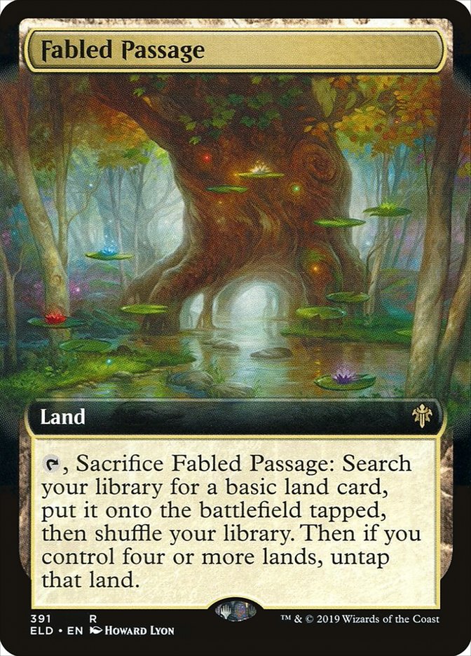 Fabled Passage (Extended Art) [Throne of Eldraine] | Mega City Incorporated