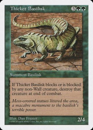 Thicket Basilisk [Fifth Edition] | Mega City Incorporated