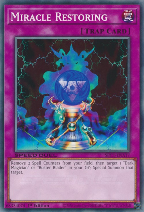 Miracle Restoring [SBC1-ENA17] Common | Mega City Incorporated