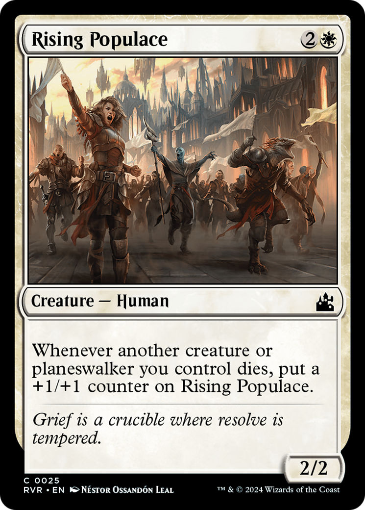 Rising Populace [Ravnica Remastered] | Mega City Incorporated