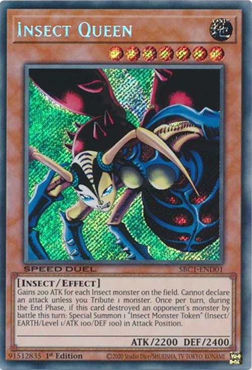 Insect Queen [SBC1-END01] Secret Rare | Mega City Incorporated