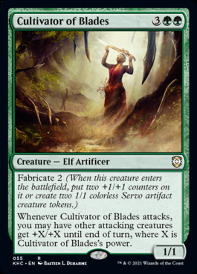 Cultivator of Blades [Kaldheim Commander] | Mega City Incorporated