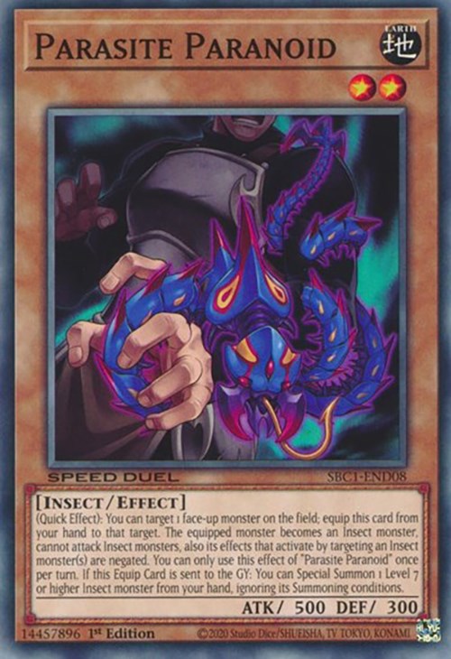 Parasite Paranoid [SBC1-END08] Common | Mega City Incorporated