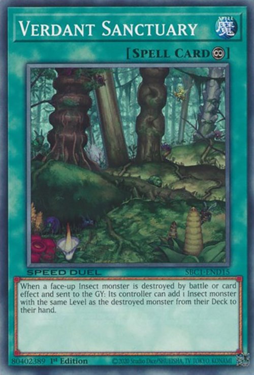 Verdant Sanctuary [SBC1-END15] Common | Mega City Incorporated