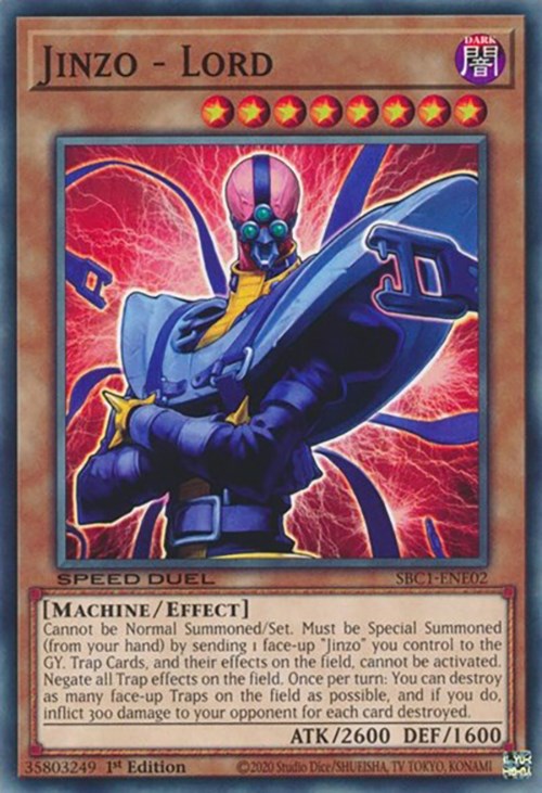 Jinzo - Lord [SBC1-ENE02] Common | Mega City Incorporated