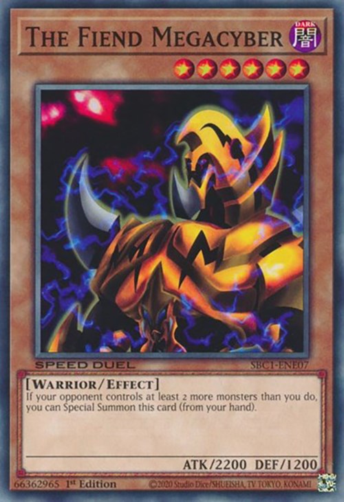 The Fiend Megacyber [SBC1-ENE07] Common | Mega City Incorporated