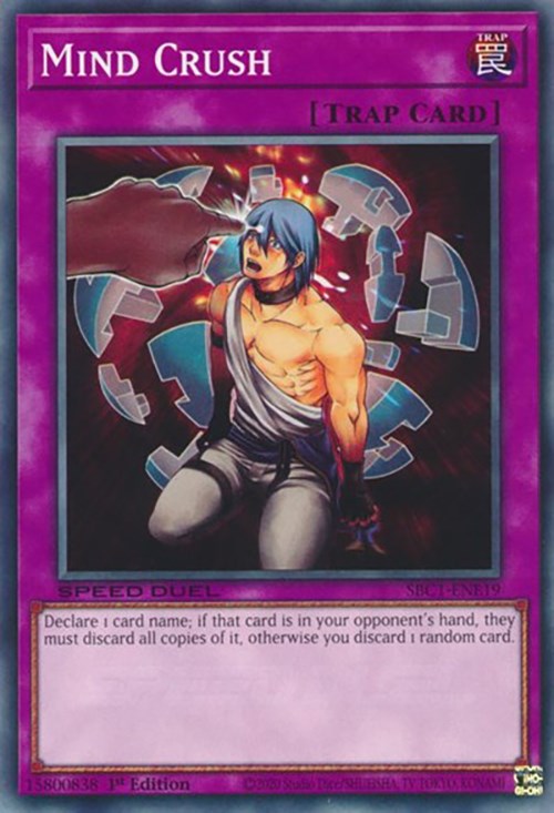 Mind Crush [SBC1-ENE19] Common | Mega City Incorporated