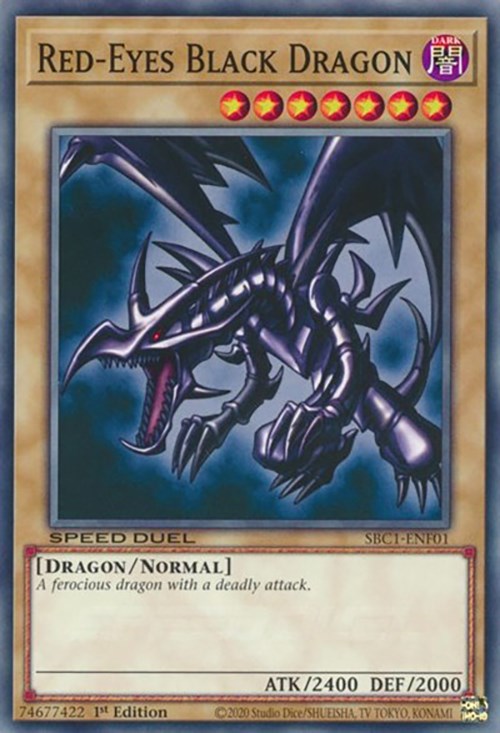 Red-Eyes Black Dragon [SBC1-ENF01] Common | Mega City Incorporated