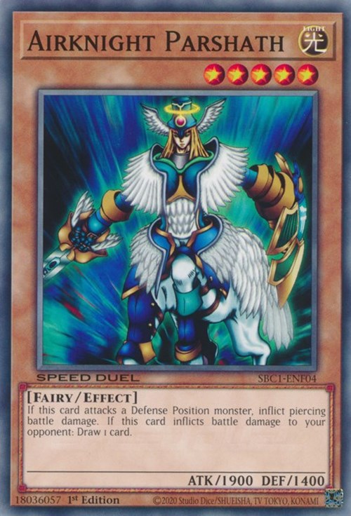 Airknight Parshath [SBC1-ENF04] Common | Mega City Incorporated