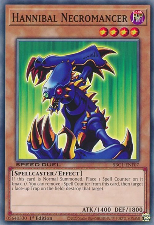 Hannibal Necromancer [SBC1-ENF07] Common | Mega City Incorporated