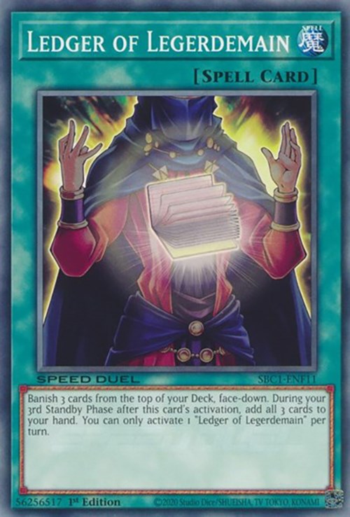 Ledger of Legerdemain [SBC1-ENF11] Common | Mega City Incorporated
