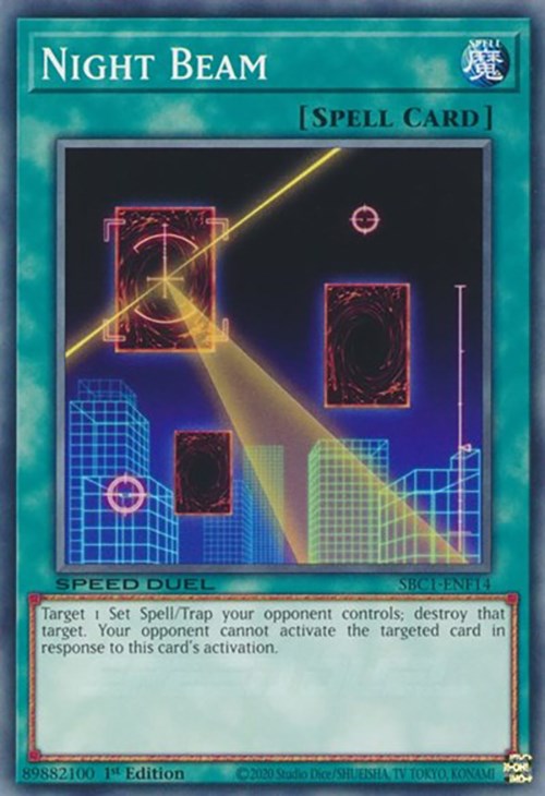 Night Beam [SBC1-ENF14] Common | Mega City Incorporated