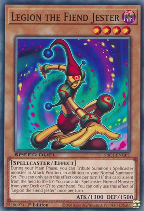 Legion the Fiend Jester [SBC1-ENG07] Common | Mega City Incorporated