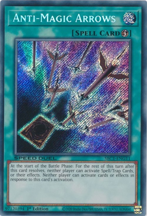 Anti-Magic Arrows [SBC1-ENG11] Secret Rare | Mega City Incorporated