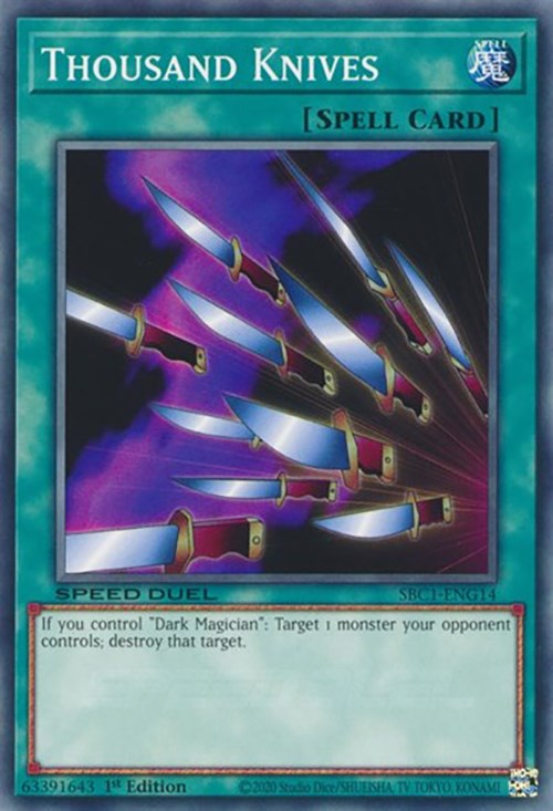 Thousand Knives [SBC1-ENG14] Common | Mega City Incorporated