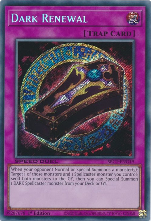 Dark Renewal [SBC1-ENG19] Secret Rare | Mega City Incorporated