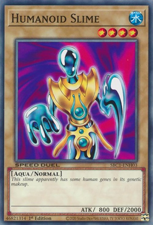 Humanoid Slime [SBC1-ENH03] Common | Mega City Incorporated