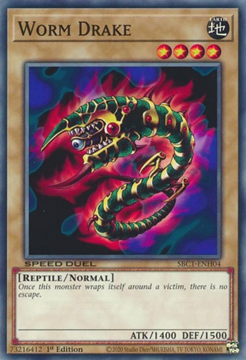 Worm Drake [SBC1-ENH04] Common | Mega City Incorporated