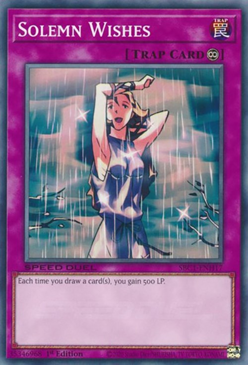 Solemn Wishes [SBC1-ENH17] Common | Mega City Incorporated