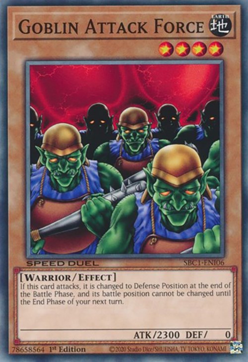Goblin Attack Force [SBC1-ENI06] Common | Mega City Incorporated