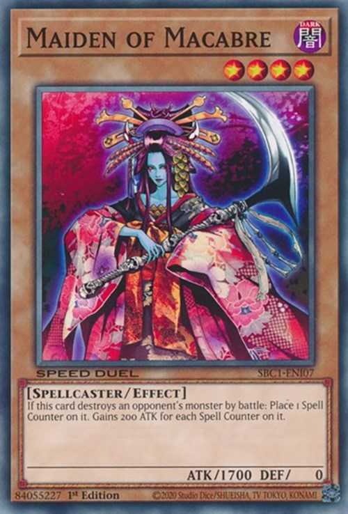 Maiden of Macabre [SBC1-ENI07] Common | Mega City Incorporated
