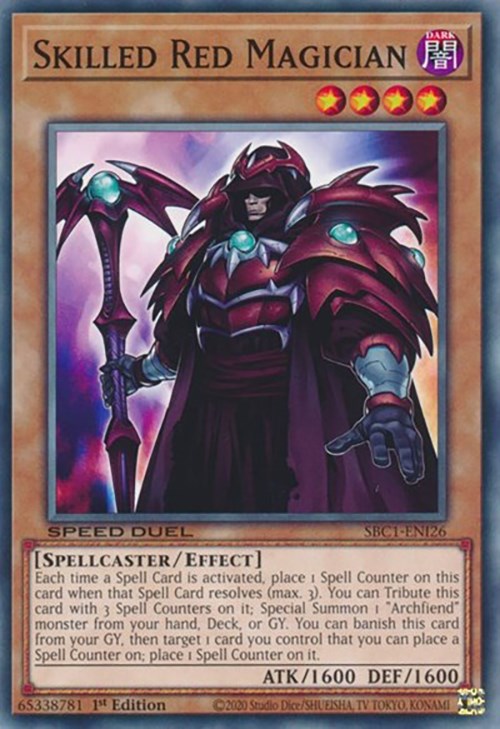 Skilled Red Magician [SBC1-ENI26] Common | Mega City Incorporated