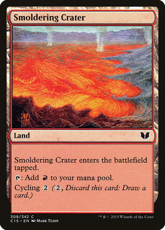 Smoldering Crater [Commander 2015] | Mega City Incorporated