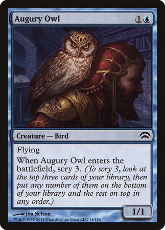 Augury Owl [Planechase 2012] | Mega City Incorporated