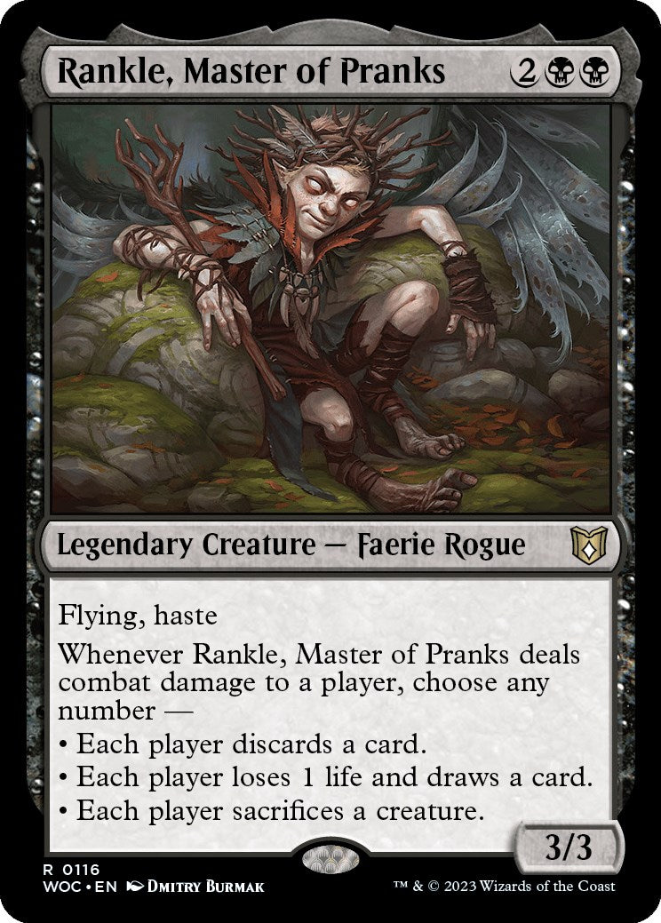 Rankle, Master of Pranks [Wilds of Eldraine Commander] | Mega City Incorporated