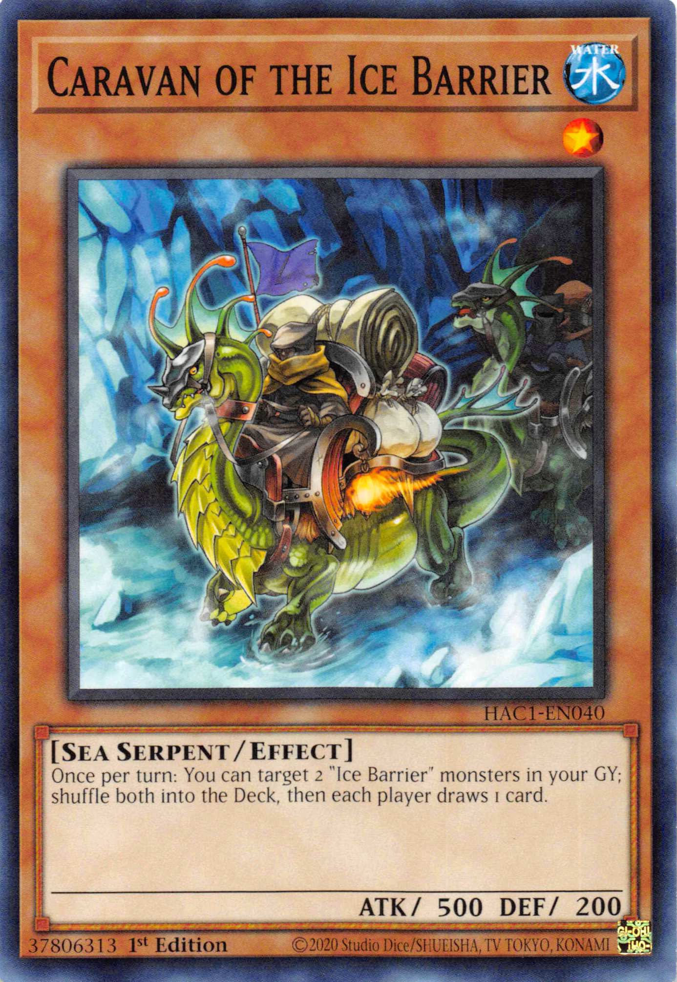 Caravan of the Ice Barrier [HAC1-EN040] Common | Mega City Incorporated