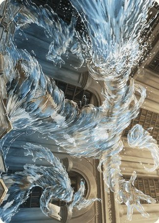 Splashy Spellcaster Art Card [Wilds of Eldraine Art Series] | Mega City Incorporated