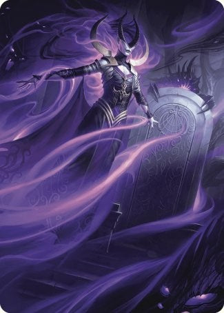 Ashiok, Wicked Manipulator Art Card (10/81) [Wilds of Eldraine Art Series] | Mega City Incorporated