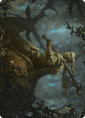 Verdant Outrider Art Card [Wilds of Eldraine Art Series] | Mega City Incorporated