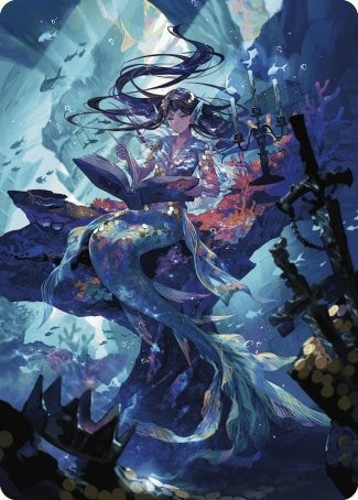 Rhystic Study Art Card [Wilds of Eldraine Art Series] | Mega City Incorporated