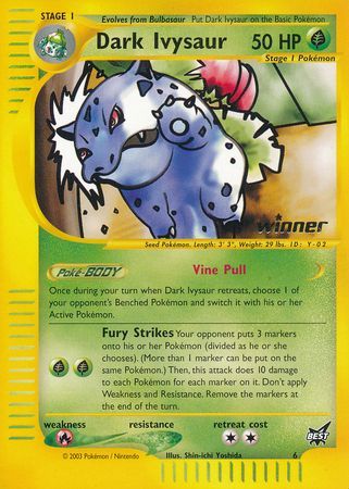 Dark Ivysaur (6) (Winner) [Best of Promos] | Mega City Incorporated