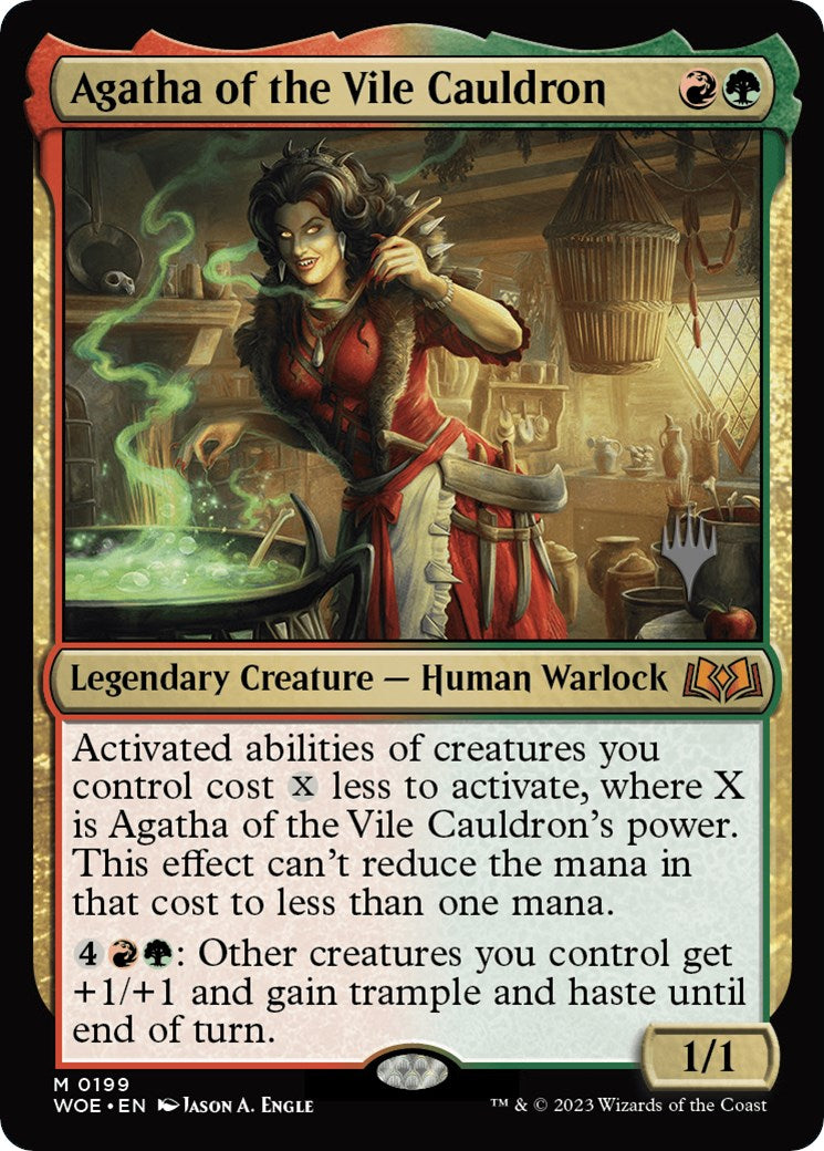 Agatha of the Vile Cauldron (Promo Pack) [Wilds of Eldraine Promos] | Mega City Incorporated