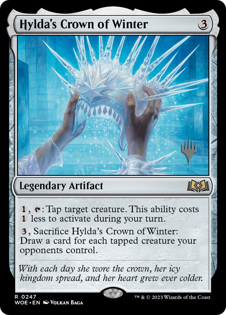 Hylda's Crown of Winter (Promo Pack) [Wilds of Eldraine Promos] | Mega City Incorporated