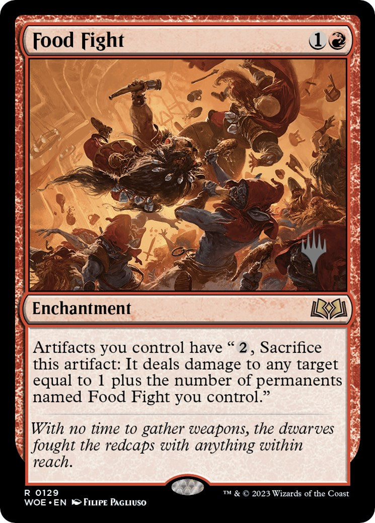 Food Fight (Promo Pack) [Wilds of Eldraine Promos] | Mega City Incorporated