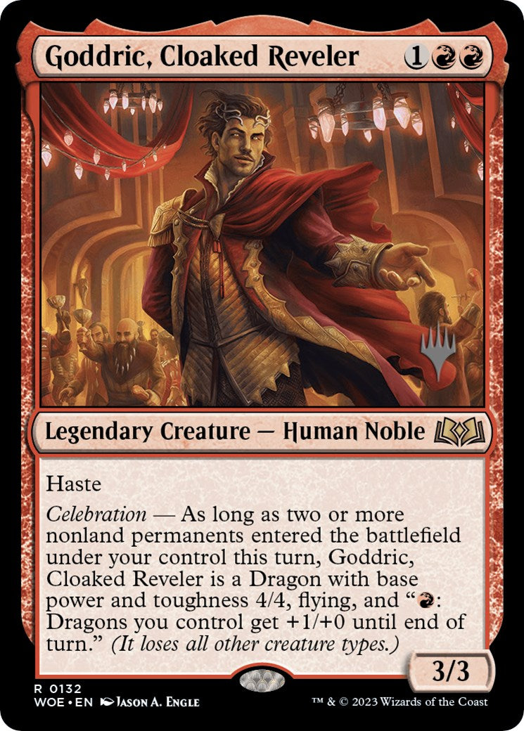 Goddric, Cloaked Reveler (Promo Pack) [Wilds of Eldraine Promos] | Mega City Incorporated