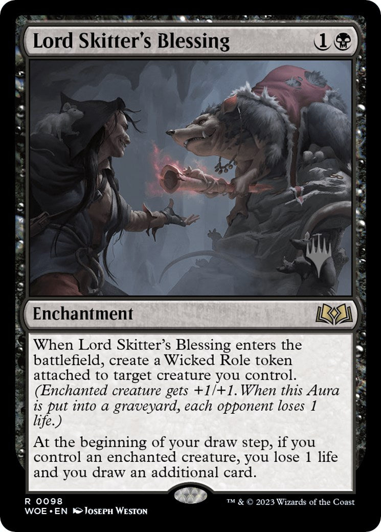 Lord Skitter's Blessing (Promo Pack) [Wilds of Eldraine Promos] | Mega City Incorporated