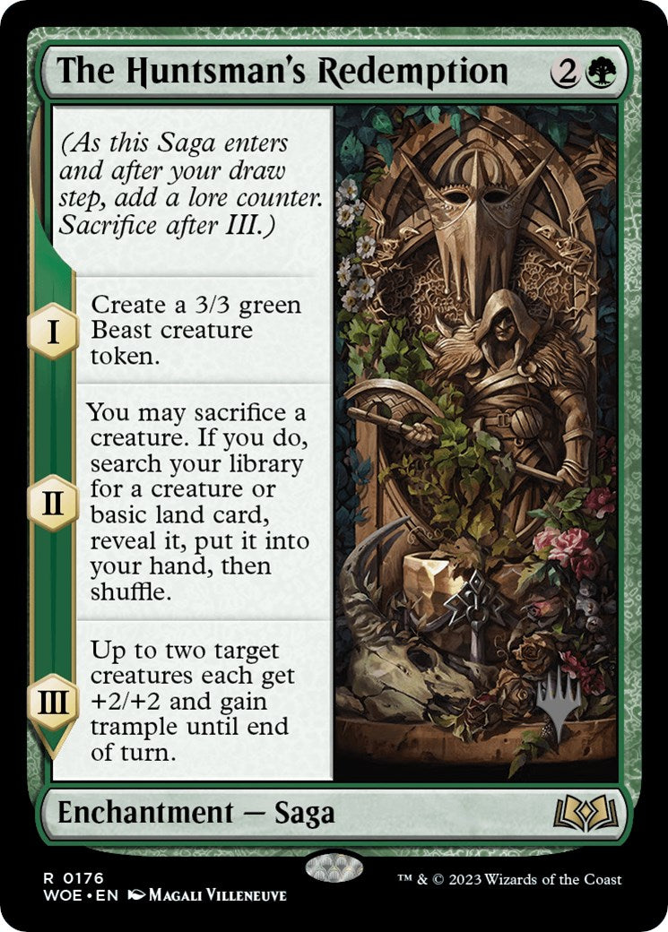 The Huntsman's Redemption (Promo Pack) [Wilds of Eldraine Promos] | Mega City Incorporated